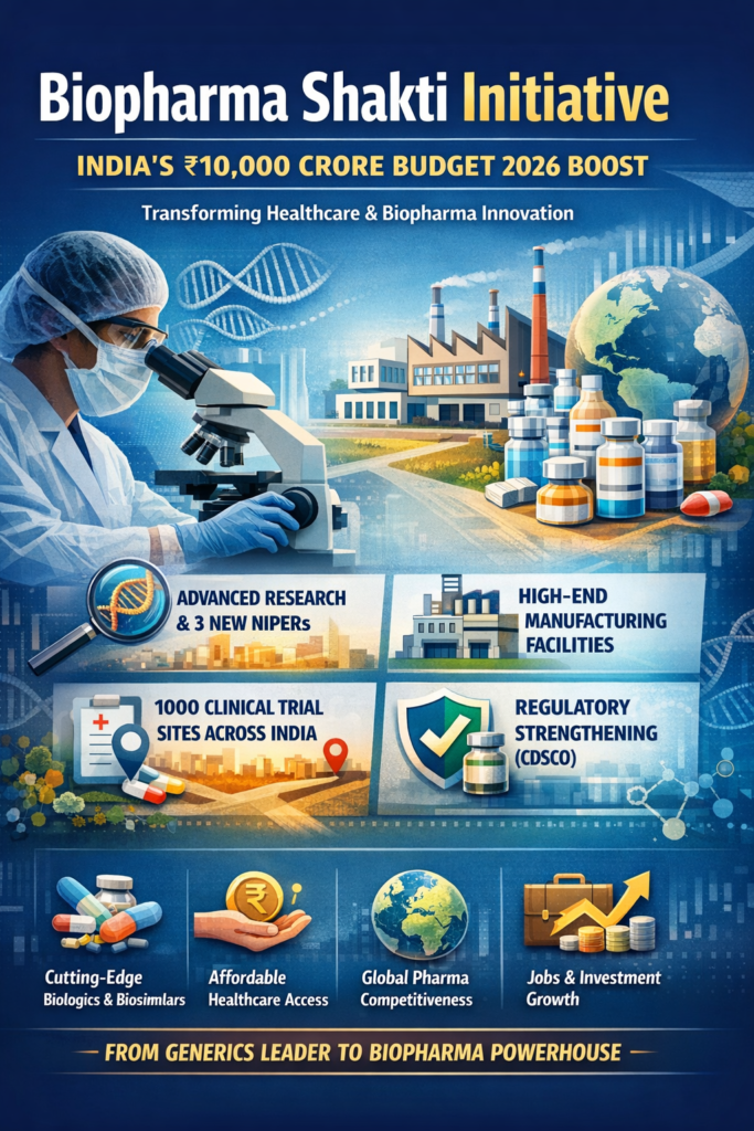 How India’s ₹10,000 Crore Budget 2026 Push Can Reshape Global Biopharma and Healthcare